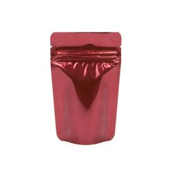3 x 5 Stand Up Pouch - Metallic Red
